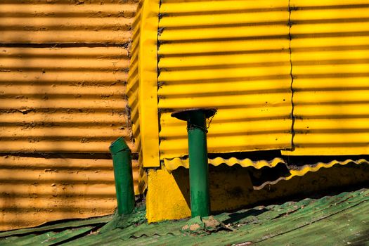 Colorful neighborhood La Boca, Buenos Aires Argentine