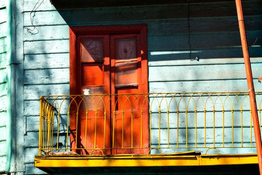 Colorful neighborhood La Boca, Buenos Aires Argentine