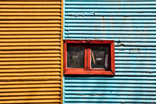 Colorful neighborhood La Boca, Buenos Aires Argentine