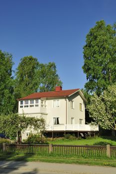 Scandinavian housing, Stockholm in Sweden.