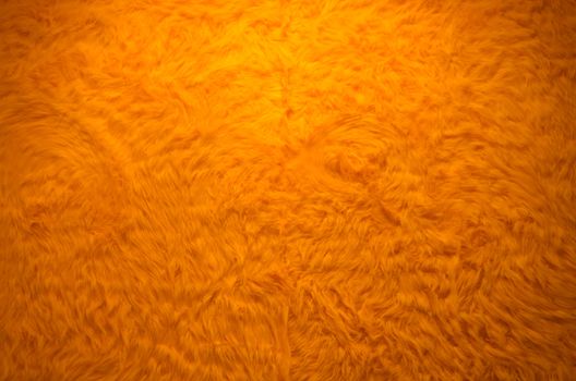 Orange fur texture background