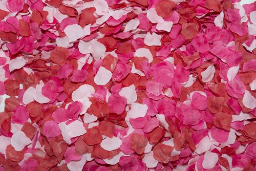 texture background of rose imitation petals