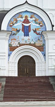The old church of city of Yaroslavl