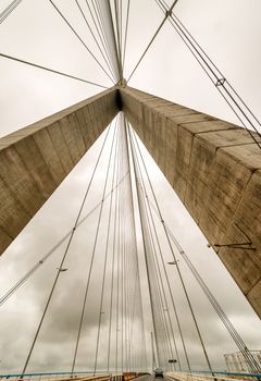 Le Pont de Normandie - Normandy Bridge.