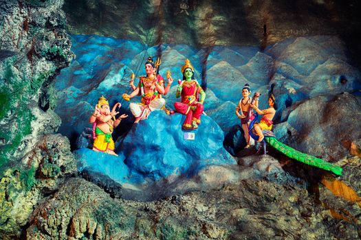 Decoration in Batu Caves in Kuala Lumpur