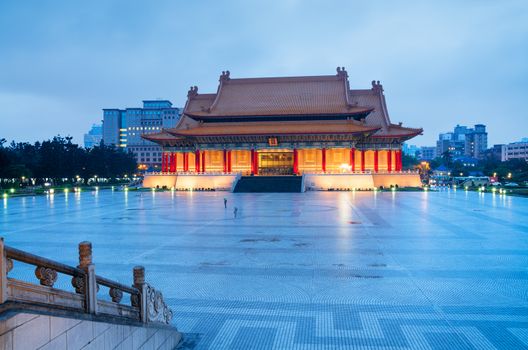 National Concert Hall at the Liberty Square in Taipei - Taiwan. 