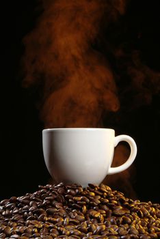 Coffee and smoke