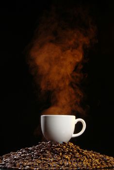 Coffee and smoke