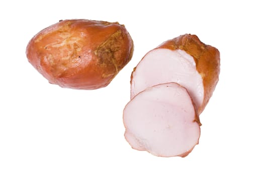 Piece of sausage