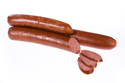 Piece of sausage
