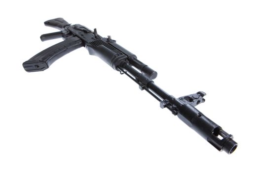 Isolated submachine gun