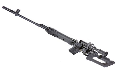 Russian sniper rifle MMG SVD by Dragunov with optics