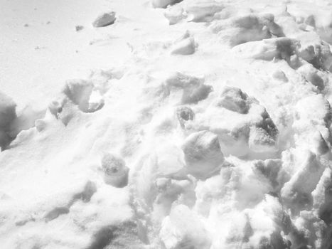 fluffy snow close up top of the mountains, zermatt, switzerland