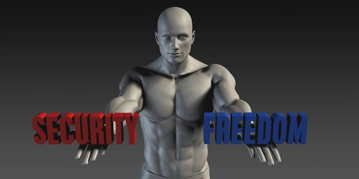 Security or Freedom as a Versus Choice of Different Belief