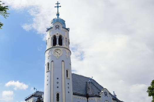Tower of Blue Church Bratislava Slovakia