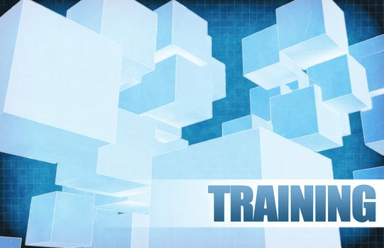 Training on Futuristic Abstract for Presentation Slide