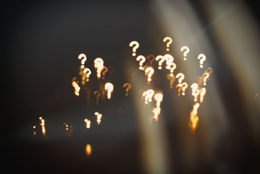 questions abstract blur background (user questions)