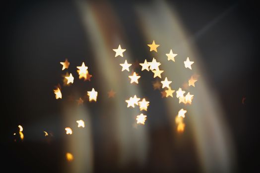 shooting star  abstract blur background (make a wish)