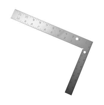 Metal angle on a white background