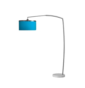 blue lamp