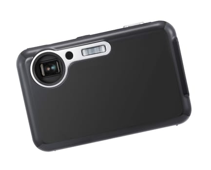 Black digital camera