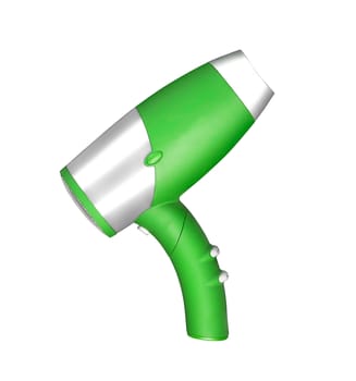 Hair dryer Isolated