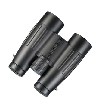 binoculars isolated on white
