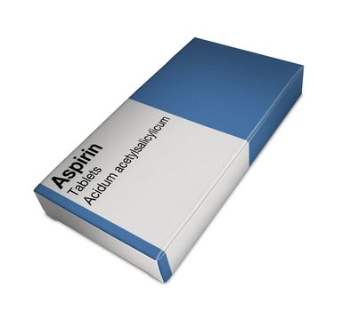Image of aspirin box