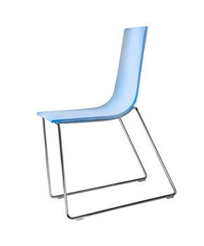 Nice blue chair for indoor and outdoor use
