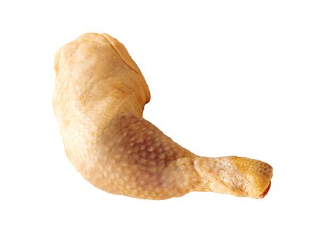 chiken leg isolated