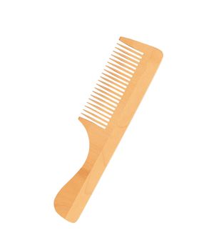 Comb is an accessories for styling hair