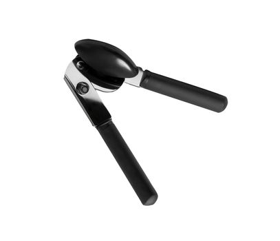 The kitchen tool for closing of covers on banks.