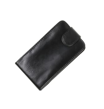 black Wallet isolated