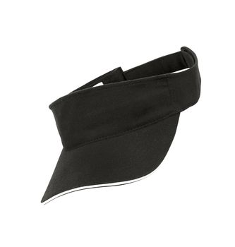 black cap isolated on white