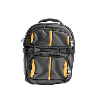 backpack on white background