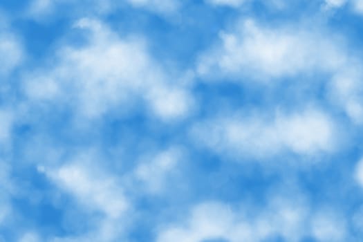 illustration of sky with clouds