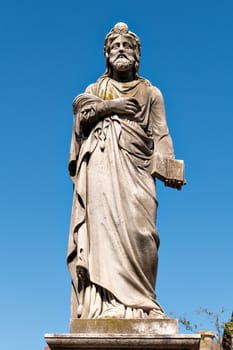 Sculpture in the historic cemetery Recoleta, Buenos Aires Argentine