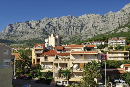 Makarska, small town in Dalmatia, Croatia