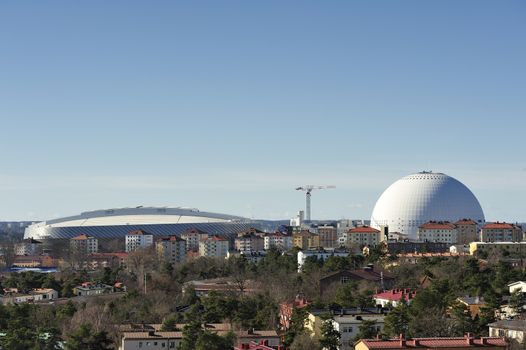 High angle view of Stockholm.