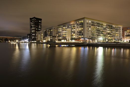 Apartment buildings in Liljeholmen - Stockholm.