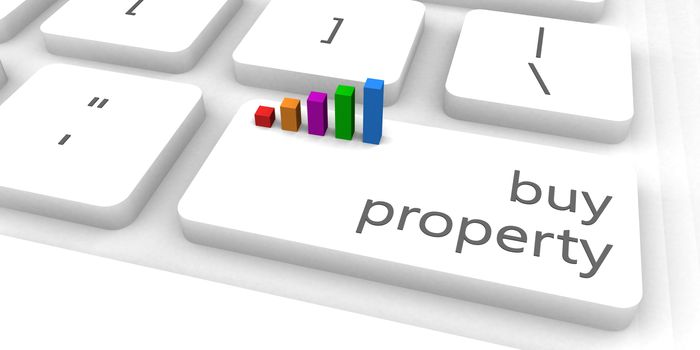Buy Property as a Fast and Easy Website Concept