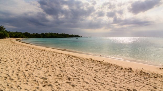 a nice view of Zanzibar beach,Tanzania.