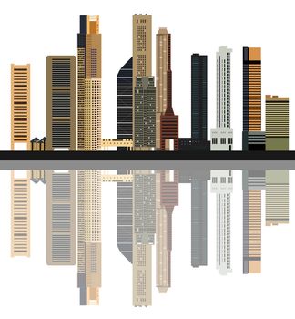 singapore city skyline