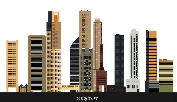singapore city skyline