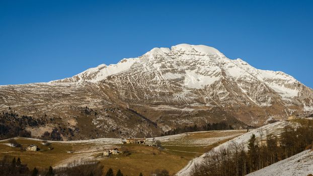 A nice view of Arera alp ,it is 2500 meter highest.italian alps.