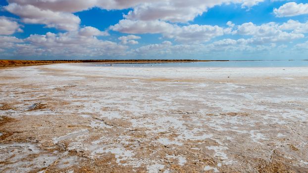 This is a nice view of Salt desert situated in Tunisia,africa.