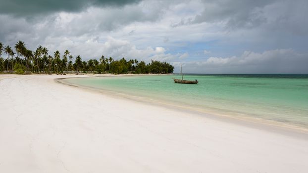 a nice view of Paradice beach in zanzibar,Tanzania.