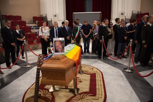 ITALY, Palermo: 	The funeral of Giovanni Lo Porto was held on September 18, 2015, with Mayor Leoluca�Orlando declaring a day of mourning in the city.  	Lo Porto, an aid worker, was being held captive by al-Qaida along with American Warren Weinstein.  	The pair were mistakenly killed during a U.S. drone strike in January. 