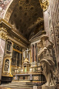 the convent and Church of Gerolamini complex in Naples, Italy