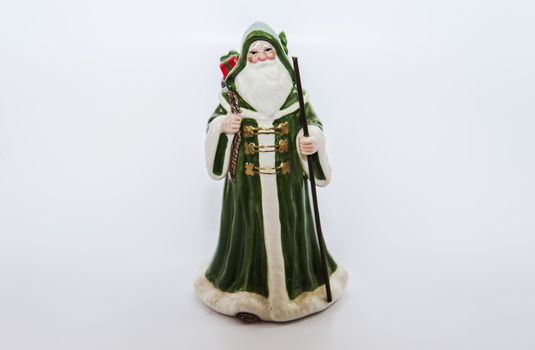 Santa Claus for Christmas with white background